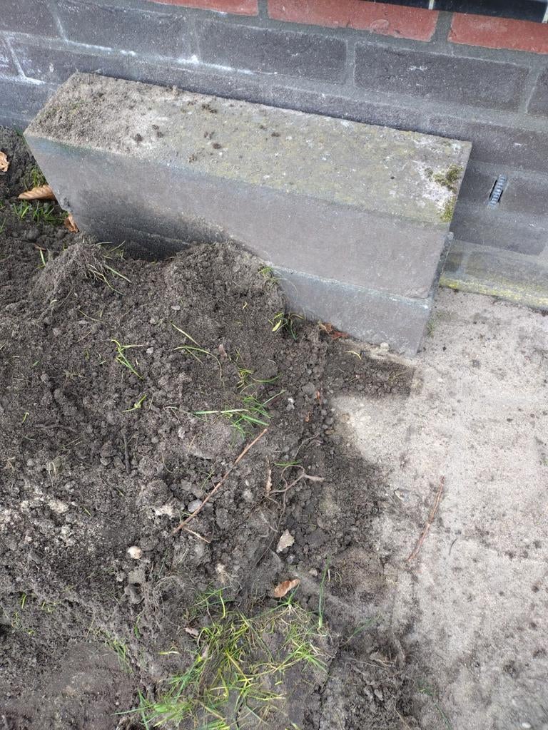 Gratis: borders, opsluitbanden en waaltjes, Ophalen of Verzenden, Zo goed als nieuw, Antraciet, Overige typen