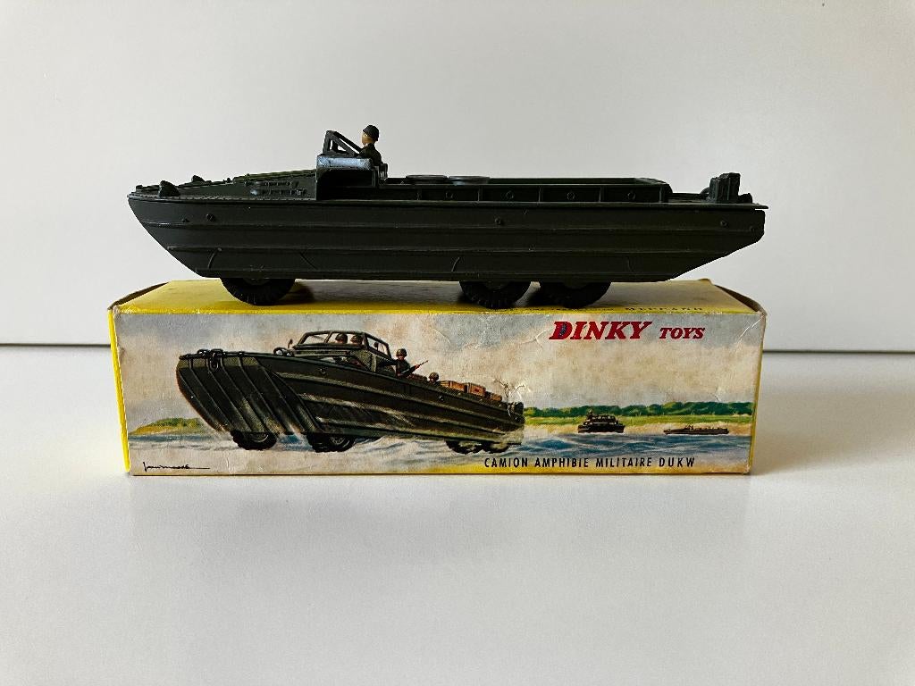 DINKY TOYS GMC DUKW 6x6 (825), Ophalen of Verzenden, Zo goed als nieuw, Bus of Vrachtwagen, Dinky Toys