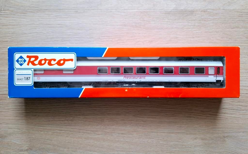 Roco DB restauratierijtuig, Gelijkstroom of Wisselstroom, Ophalen of Verzenden, Roco, Nieuw