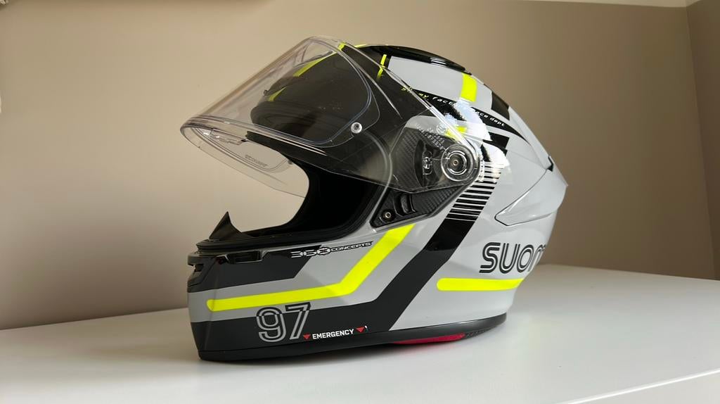 Suomy Track 1 helm - nieuwstaat, Overige merken, Heren, Ophalen of Verzenden, Integraalhelm