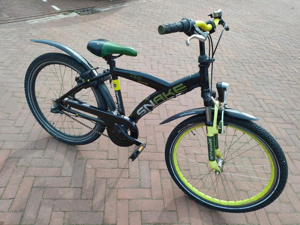 Batavus snake fiets 24 inch met 3 versnelling, Fietsen en Brommers, Fietsen | Jongens, 24 inch, Versnellingen, Ophalen of Verzenden
