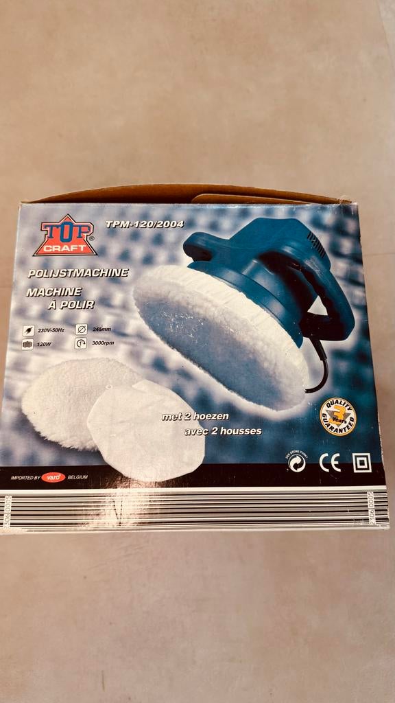 Polijstmachine Top Craft, nooit gebruikt, Ophalen of Verzenden, Nieuw, Minder dan 600 watt, Overige typen