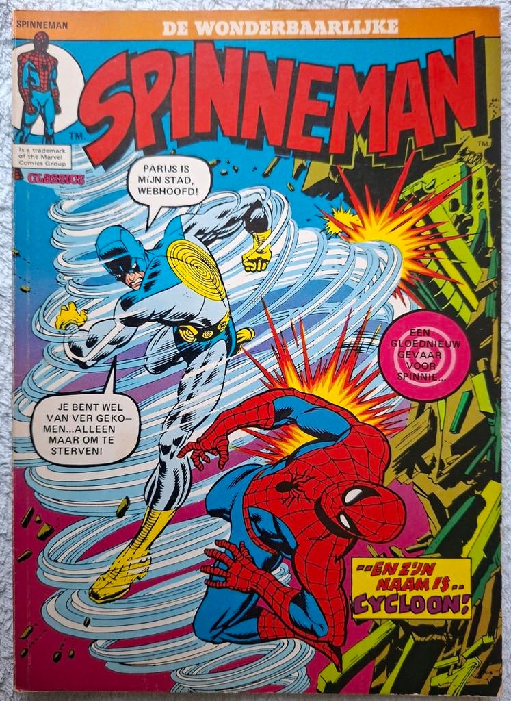 DE WONDERBAARLIJKE SPINNEMAN 10. WILLIAMS LEKTUUR. 1976., Eén comic, Ophalen of Verzenden, Gelezen, Amerika