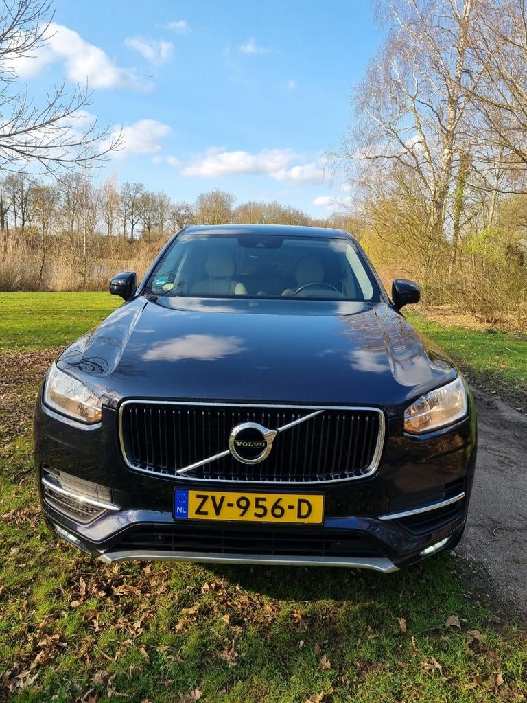 Volvo XC90 2.0 D5 165KW Geartronic AWD 7 zit 2015. 21 inch, Auto's, Volvo, Euro 6, 4 cilinders, 1969 cc, Blauw