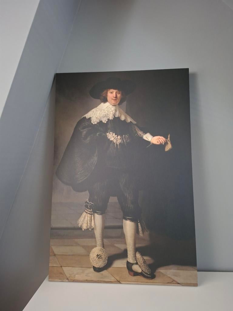 2 Schilderijen Marten en Olpje 60x90, Ophalen