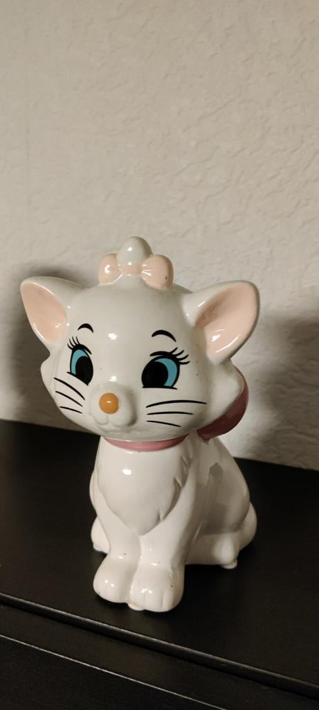 Disney Marie Aristocats spaarpot - Decoratie, Ophalen of Verzenden, Overige figuren, Zo goed als nieuw, Beeldje of Figuurtje