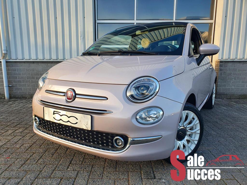 Fiat 500 C 1.0 Hybrid Star Rosé, Auto's, Fiat, Bedrijf, Te koop, 500C, ABS, Airbags, Airconditioning, Alarm, Android Auto, Apple Carplay