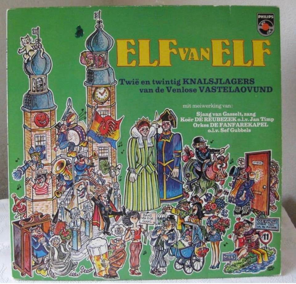 Vastelaond LP, 22 Knalsjlagers van de Venlose Vastelaovend, Ophalen of Verzenden, Zo goed als nieuw, 12 inch