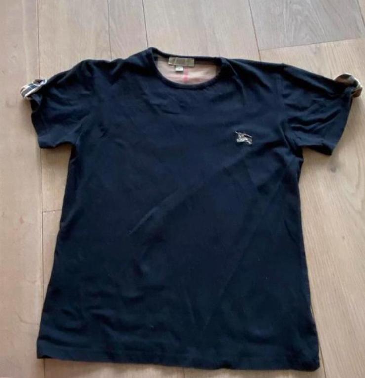 Burberry top s, Zwart, Ophalen of Verzenden, Zo goed als nieuw, Korte mouw