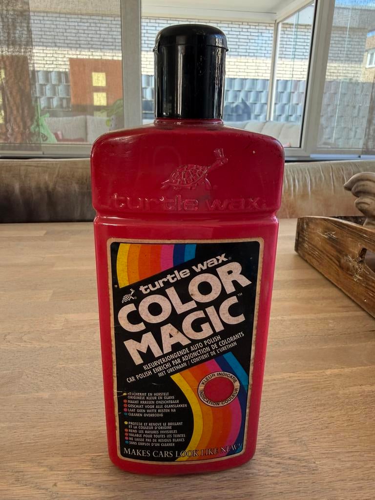 Rode Turtle Wax color magic., Ophalen of Verzenden