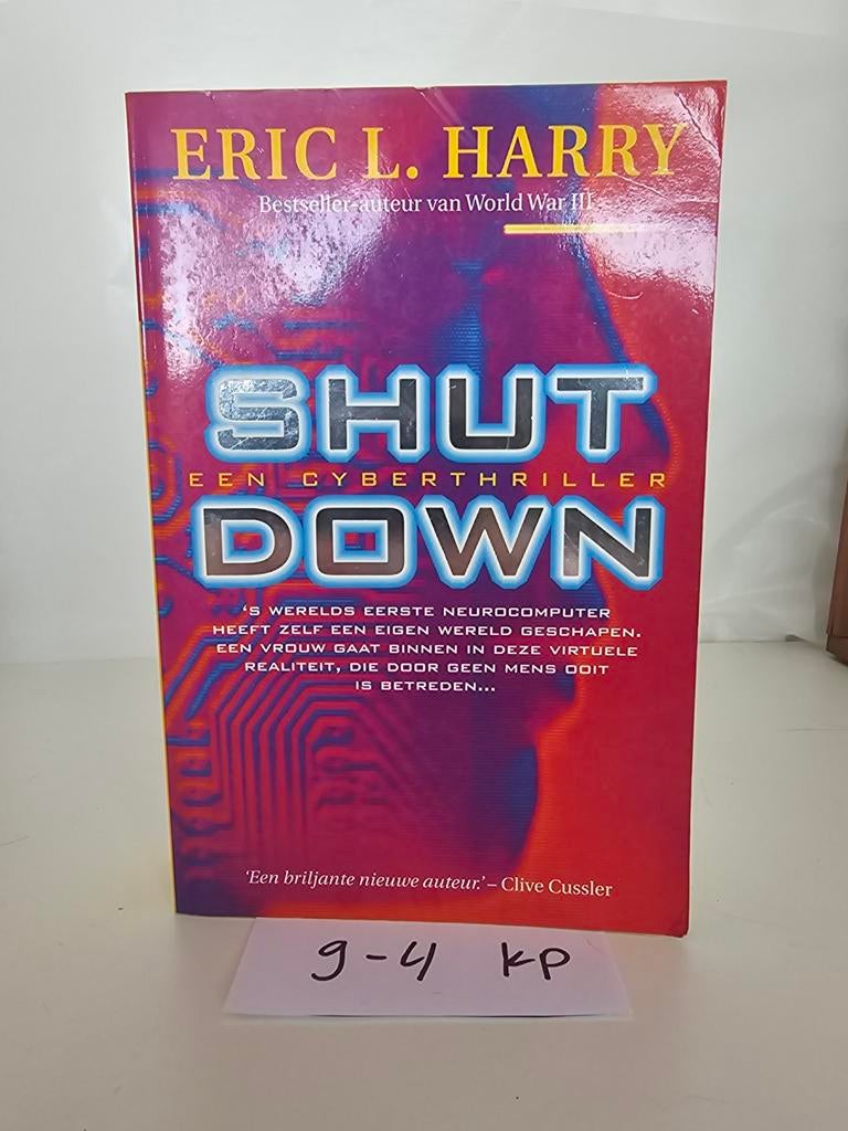 Shutdown - Een cyberthriller van Eric L. Harry, Ophalen of Verzenden