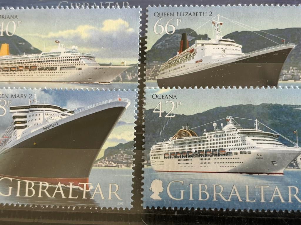 Schepen, Gibraltar 2007, Ophalen of Verzenden, Postfris, Overige thema's