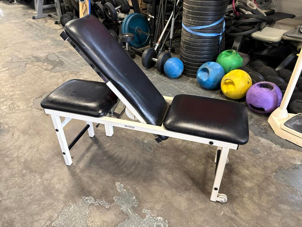 Gymna fysio fitness  bank verstelbaar, Sport en Fitness, Fitnessmaterialen, Ophalen, Bank, Fitnessbank, Verstelbare