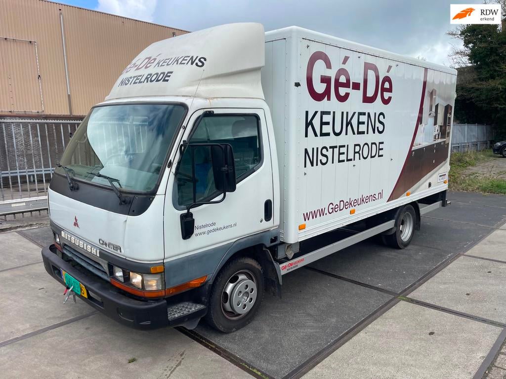 Mitsubishi Canter 2.8 FB 35 Base L! RIJDT GOED!SCHALKET GOED, 94 pk, Gebruikt, 4 cilinders, Wit