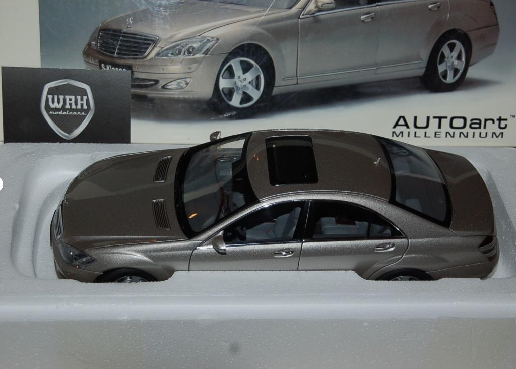 SALE ! 1:18 MERCEDES S KLASSE W221 cubanit Autoart 76176 WRH, Hobby en Vrije tijd, Modelauto's | 1:18, Verzenden, Zo goed als nieuw