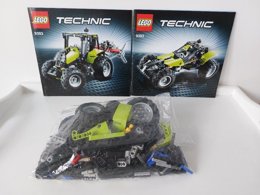 Lego Technic 9393 Tractor of Off Road buggy, Kinderen en Baby's, Speelgoed | Duplo en Lego, Zo goed als nieuw, Lego, Complete set