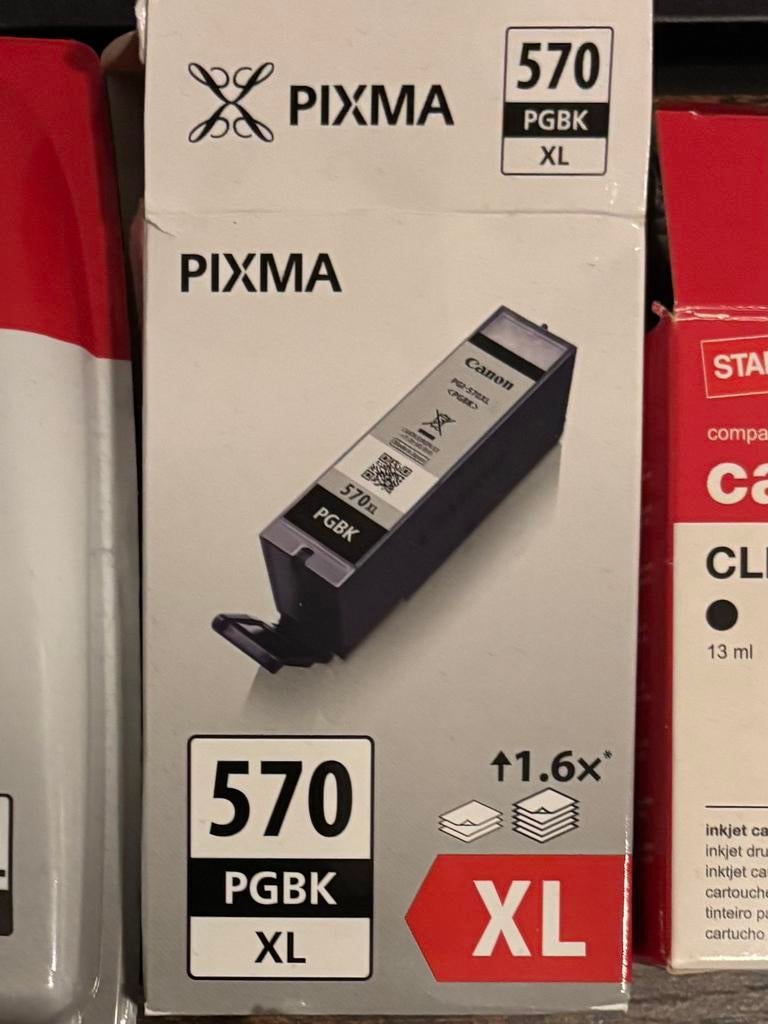 Pixma 570XL PGBK inkt, Ophalen, Nieuw