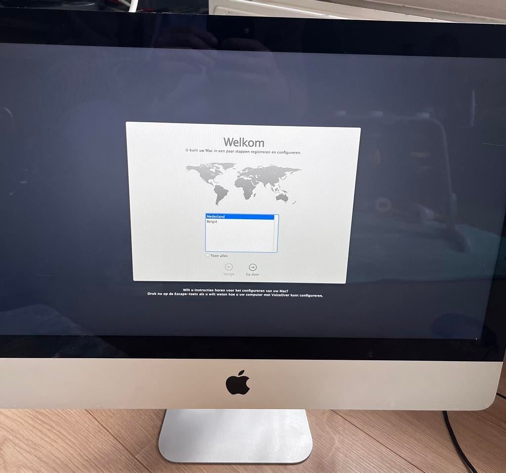 Apple iMac 21,5 inch uit 2012. Zonder toetsenbord en muis, Ophalen, Gebruikt, 2 tot 3 Ghz, IMac