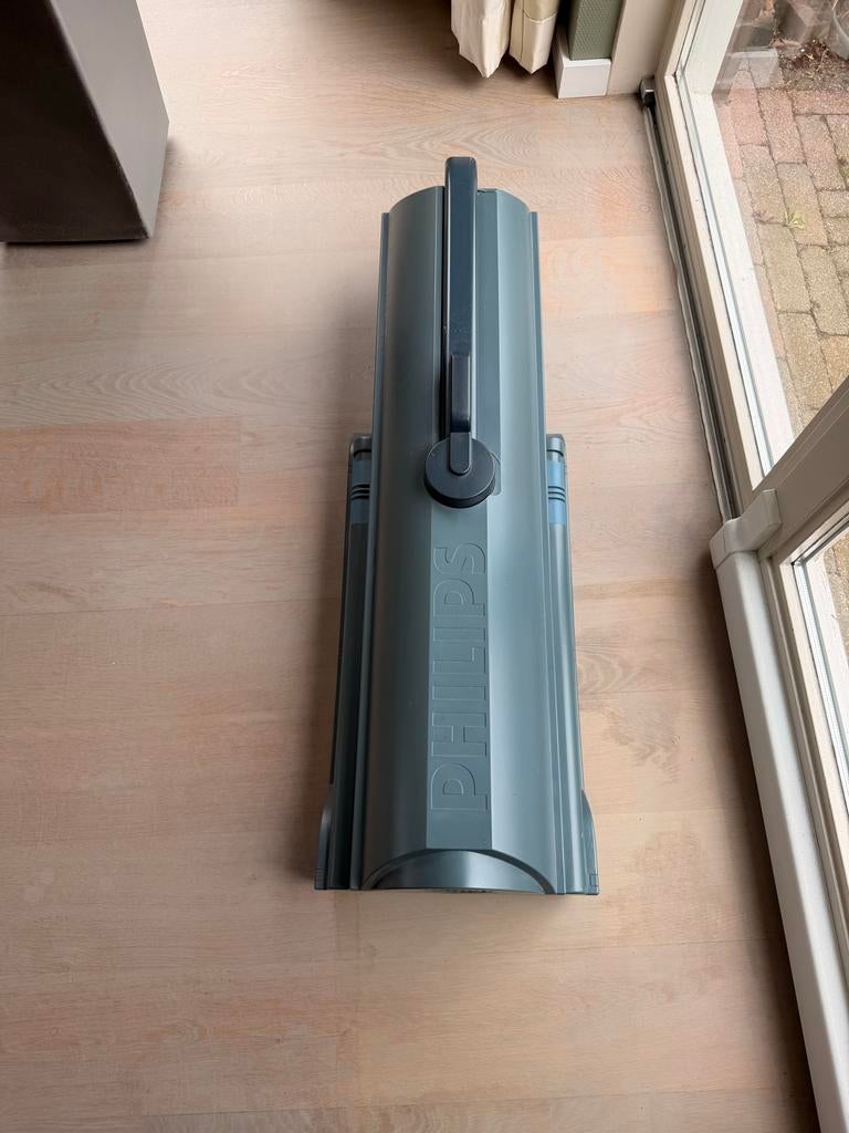 Philips HB 812-821 Inklapbare Mobiele Zonnehemel, Ophalen, Gebruikt, Zonnebank enkelzijdig, Minder dan 10 lampen