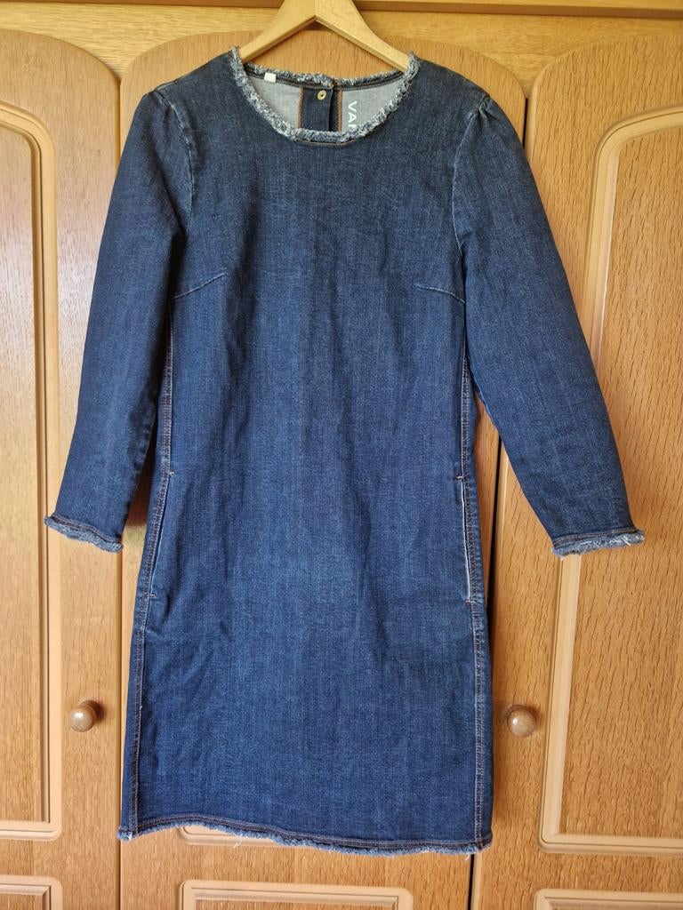 Vanilia Denim Jurk - Maat M, Maat 38/40 (M), Vanilia Denim, Blauw, Ophalen of Verzenden