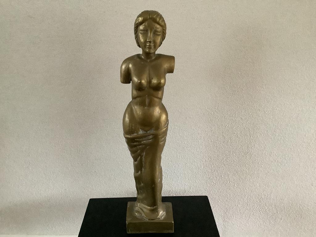 Antiek houten beeld Venus de Milo, Antiek en Kunst, Ophalen of Verzenden