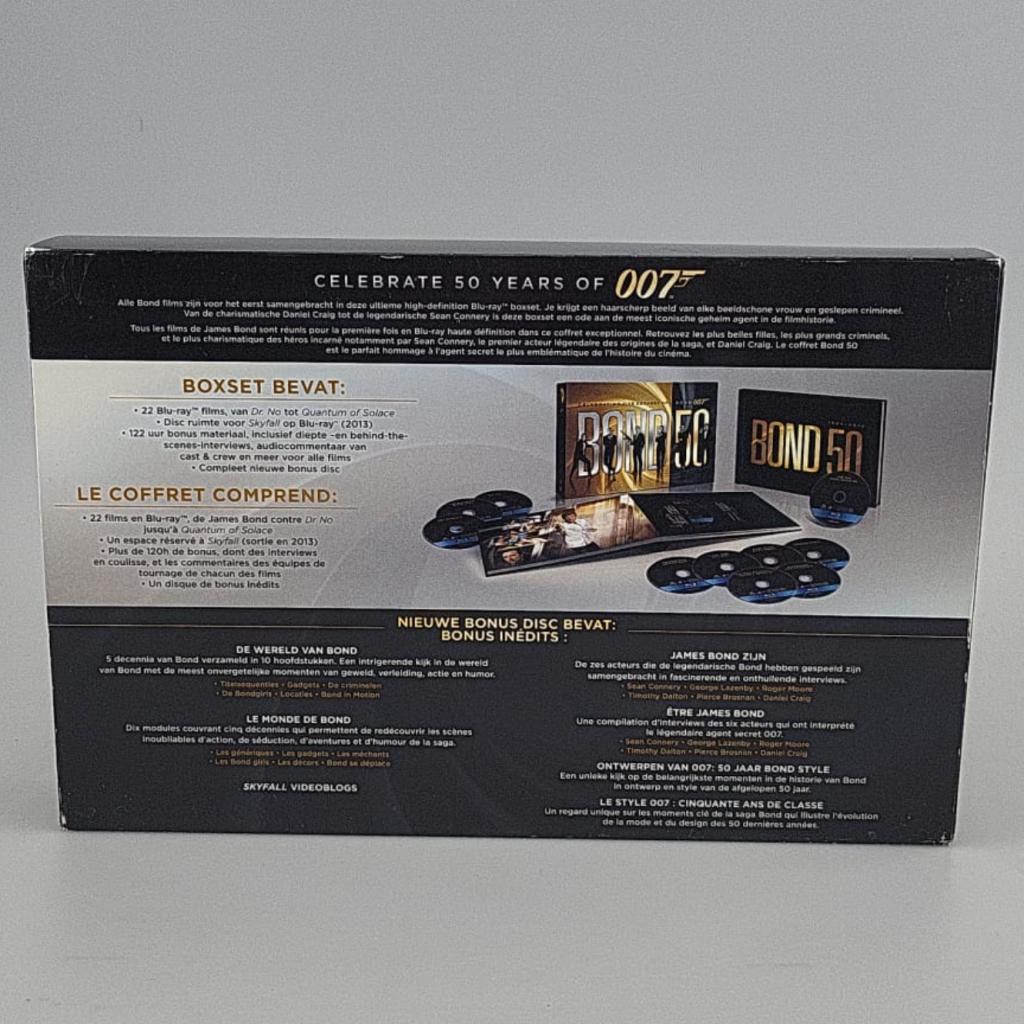 James Bond 50th Anniversary Collection (Blu-ray), Flex Ltd., Zo goed als nieuw, https://flex.com/contact-us, Nobelstraat 10, 5807 GA Oostrum LB, Limburg, Nederland
