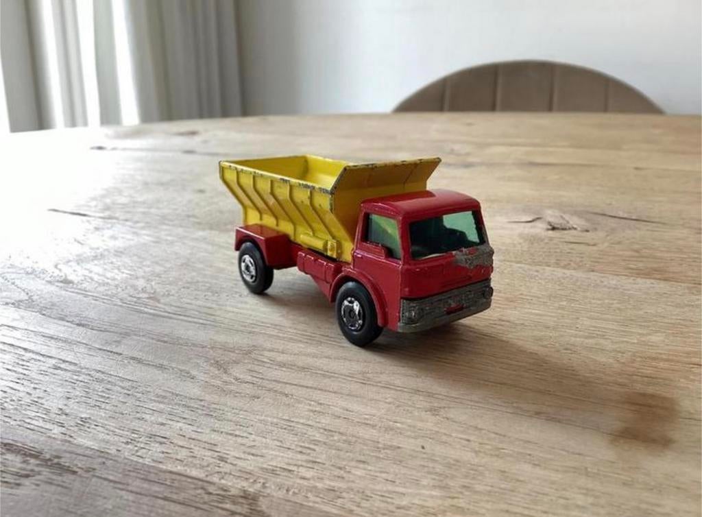 Ford D-Series Tipper Truck van Matchbox jaren 70, Ophalen of Verzenden, Gebruikt, Bus of Vrachtwagen