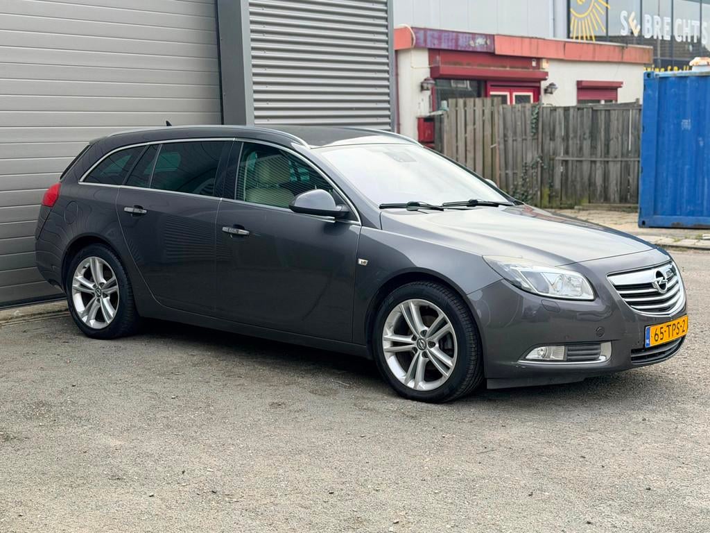 Opel Insignia Sports Tourer 1.4 Turbo, Euro 5, Gebruikt, 4 cilinders, Leder en Stof