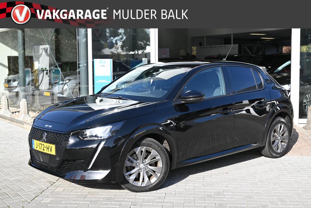 Peugeot e-208 EV Allure 50 kWh, Gebruikt, Zwart, Origineel Nederlands, 362 km