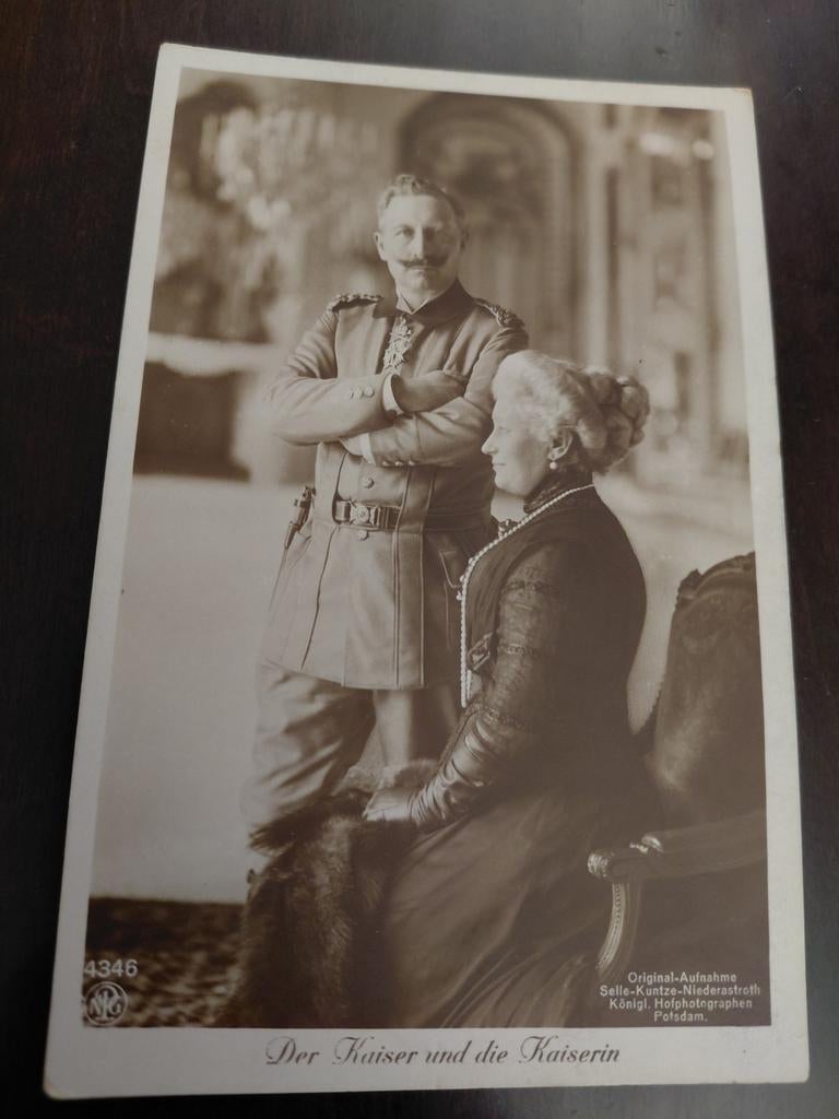 DER KAISER  und die KAISERIN, Ophalen of Verzenden, Nieuw, Buitenland, Kaart, Foto of Prent