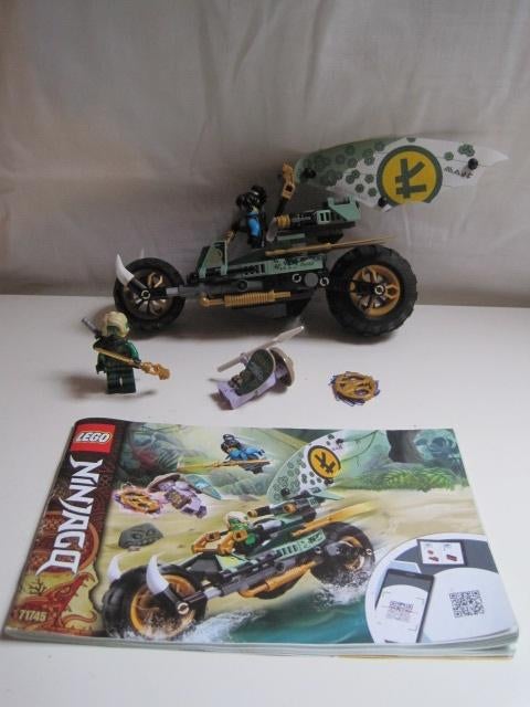 Lego. Lloyd,s Chopper bike. 71745. Compleet. Met boekje., Ophalen of Verzenden, Zo goed als nieuw, Complete set, Lego