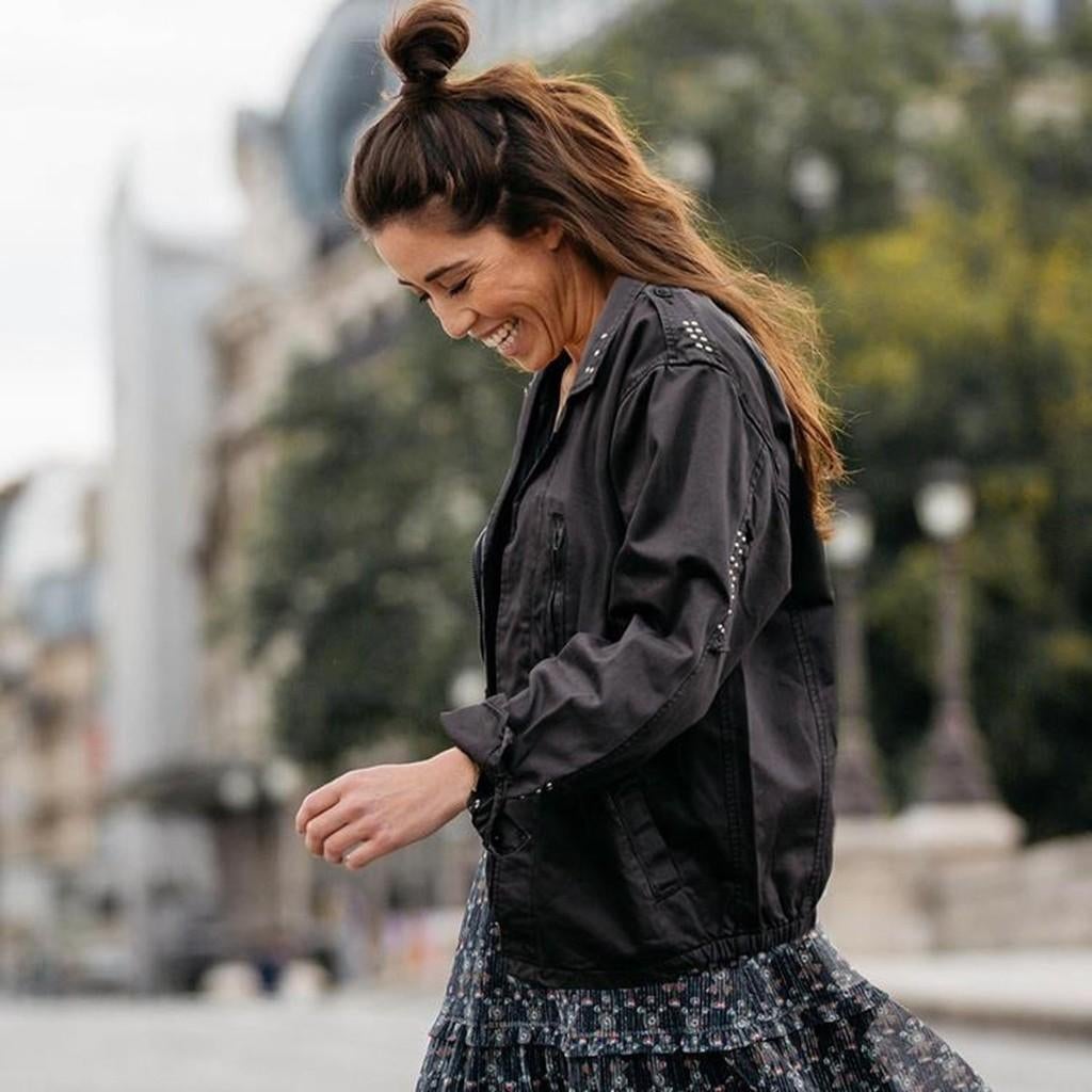 Circle of Trust dark denim jacket, studs Nieuw met kaartjes, Zwart, Nieuw, Ophalen of Verzenden, Jasje