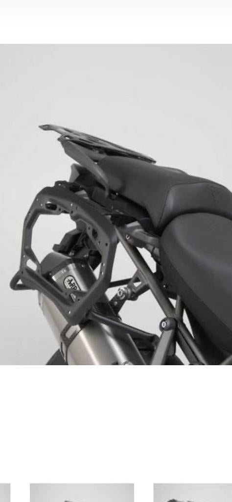 Triumph sw motech quick-lock tiger explorer 1200  ZGAN, Ophalen, Zo goed als nieuw