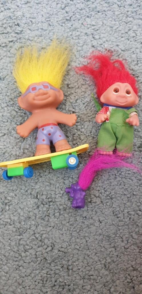 Vintage trollen, Ophalen of Verzenden, Gebruikt