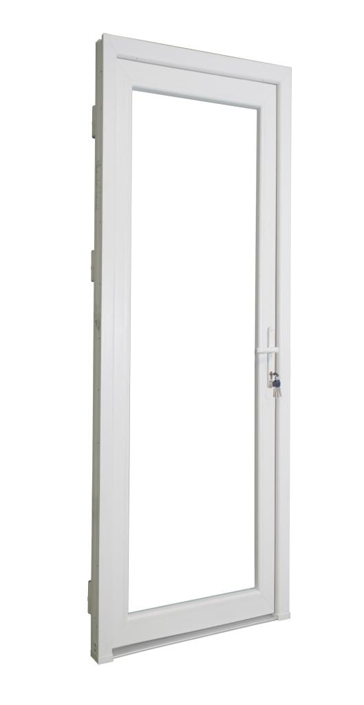 Kunststof Buitendeur Volglas Buiten B98 H215cm Wit, Niet ingevuld, Kunststof, 80 tot 100 cm, 215 cm of meer