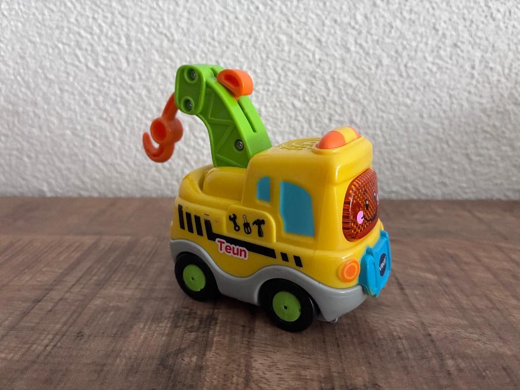Vtech Toet Toet auto's Teun Takelwagen in goede staat., Ophalen of Verzenden, Gebruikt, 6 maanden tot 2 jaar