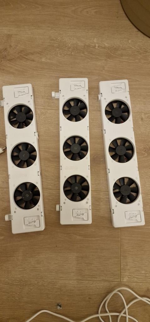 Speedcomfort radiatorventilatoren (3 stuks), Ophalen of Verzenden, Zo goed als nieuw