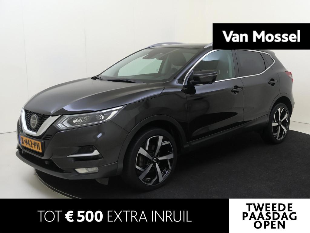 Nissan Qashqai 1.3 DIG-T Premium Edition Premium lederen bek, Auto's, Nissan, Voorwielaandrijving, 687 kg, Gebruikt, 4 cilinders
