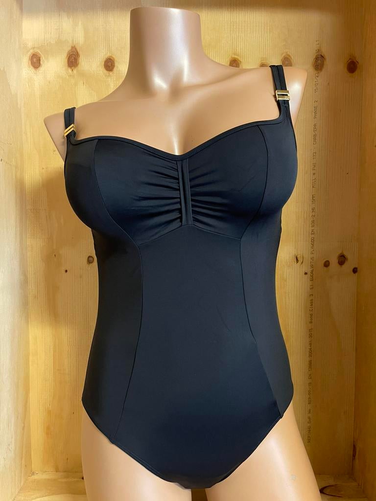 Panache badpak maat 75e - 65g - 65j model anya riva, Kleding | Dames, Verzenden, Nieuw, Zwart, Badpak