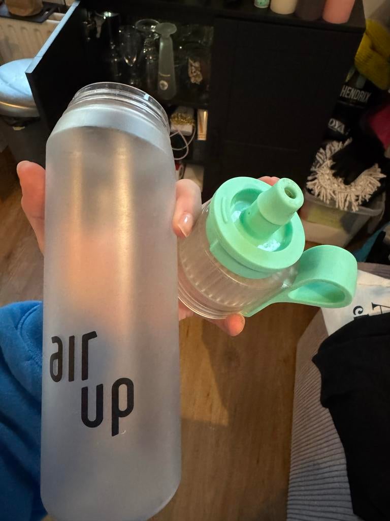 Air up fles met veel pods en accessoires, Overige typen, Kunststof, Ophalen of Verzenden, Zo goed als nieuw