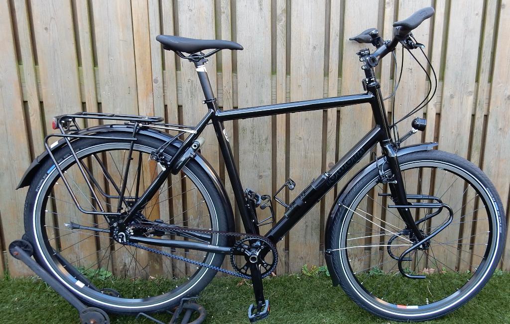 Idworx Evo (XL) Rohloff+Riemaandrijving+SON Vakantiefiets, Ophalen, 28 inch, Zo goed als nieuw, 57 tot 61 cm