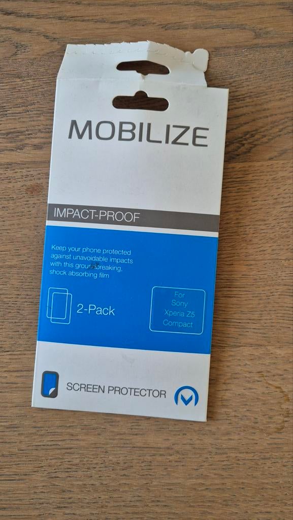 Mobilize screenprotector, nog 1 in verpakking, Ophalen of Verzenden, Nieuw, Mobilize