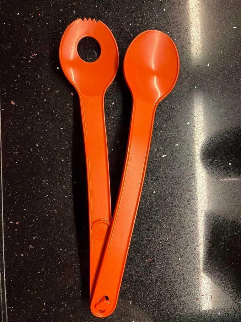 Tweedelig tupperware slabestek, het eleganzia-model., Ophalen, Zo goed als nieuw, Overige typen