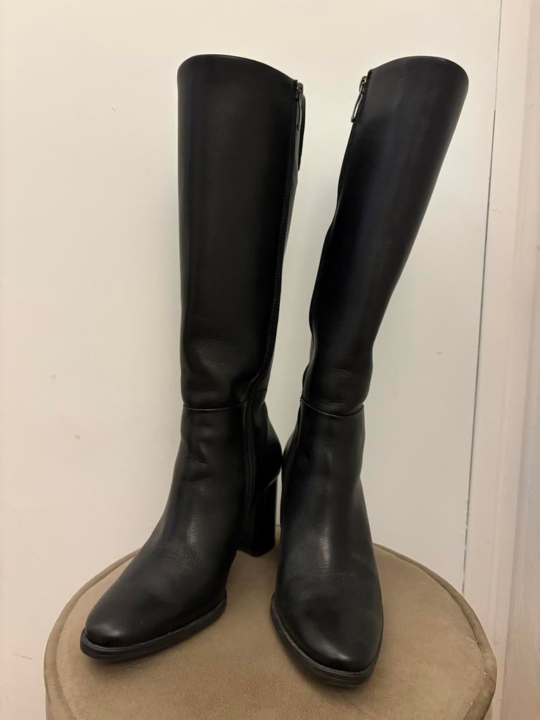 Paul Green laarzen zwart maat 37, Kleding | Dames, Schoenen, Ophalen of Verzenden, Gedragen, Zwart, Hoge laarzen