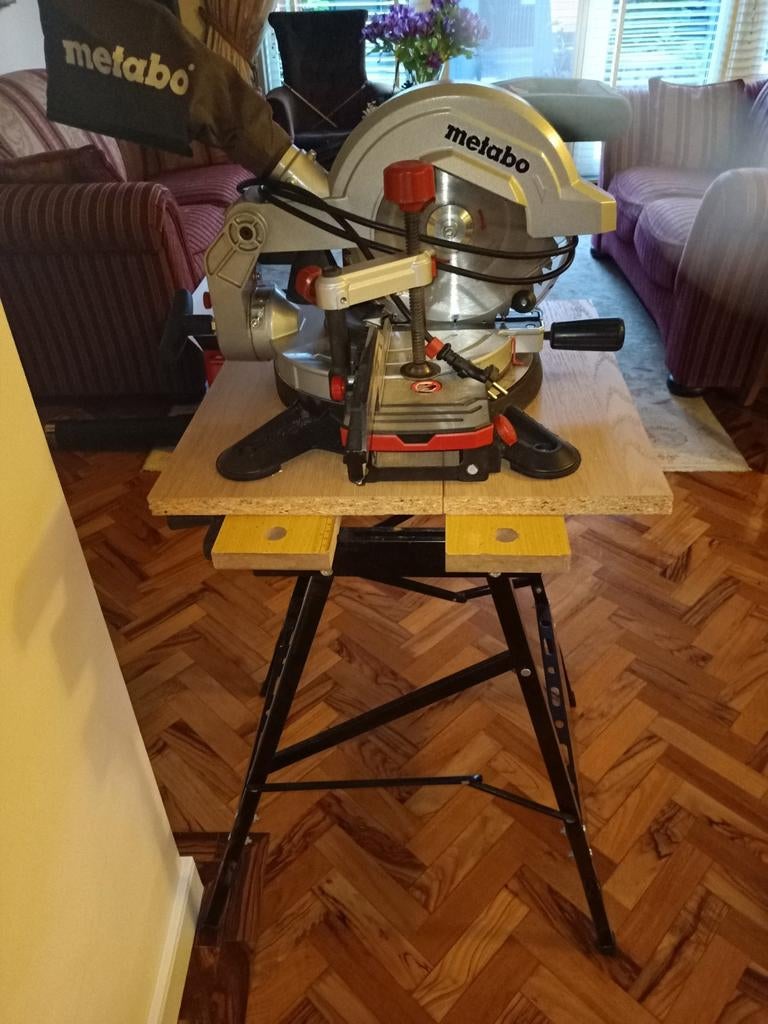 Ks216mLasercut compleet met tafel, Doe-het-zelf en Verbouw, Gereedschap | Zaagmachines, 70 mm of meer, Nieuw, Ophalen of Verzenden