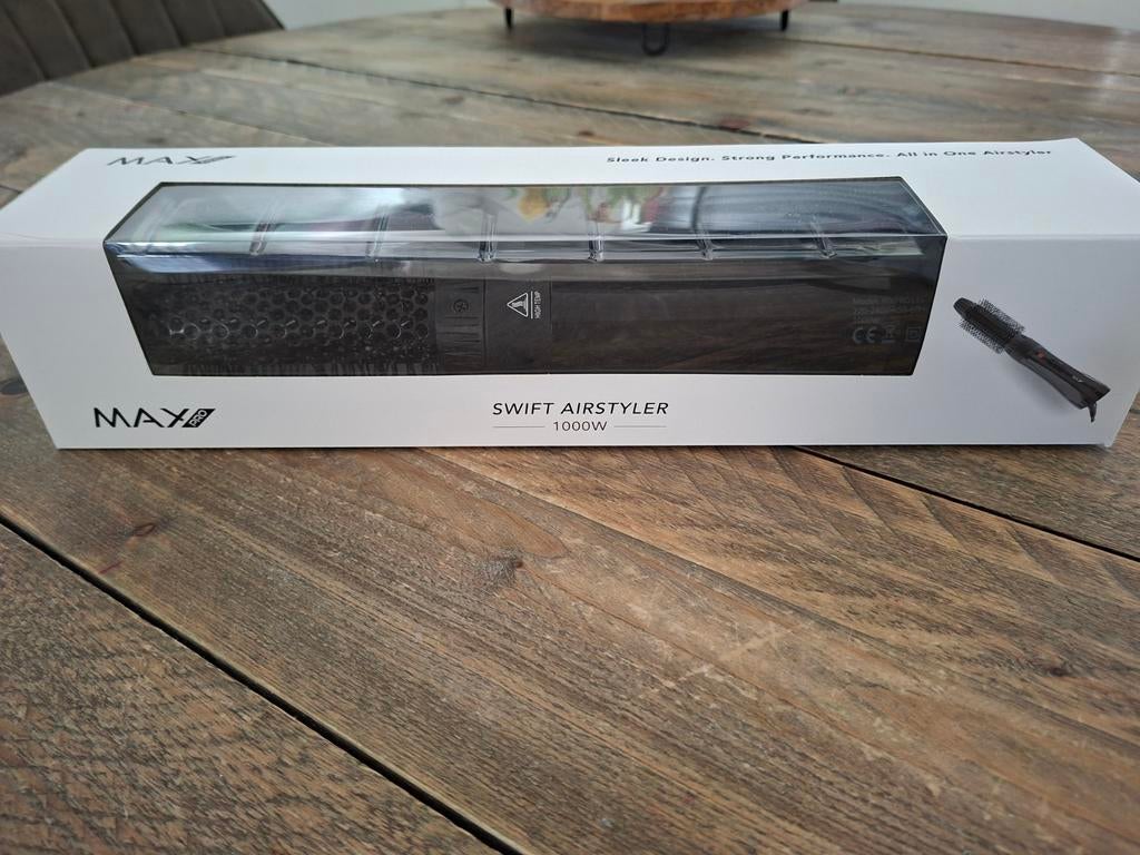 Max Pro Swift Airstyler 1000W, Ophalen, Zo goed als nieuw, Krultang of Stijltang