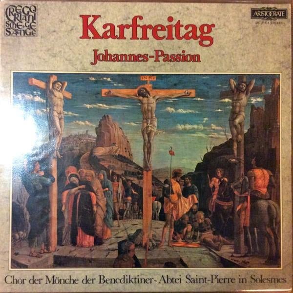 LP - Karfreitag - Goede Vrijdag - Johannes Passion, Overige typen, Ophalen of Verzenden, Zo goed als nieuw, 12 inch