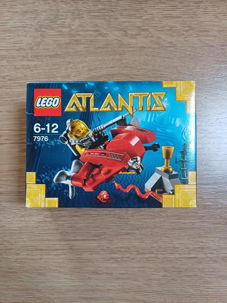 LEGO Atlantis 7976 Oceaan Speeder, Overige thema's, Lego, Nieuw, Ophalen of Verzenden