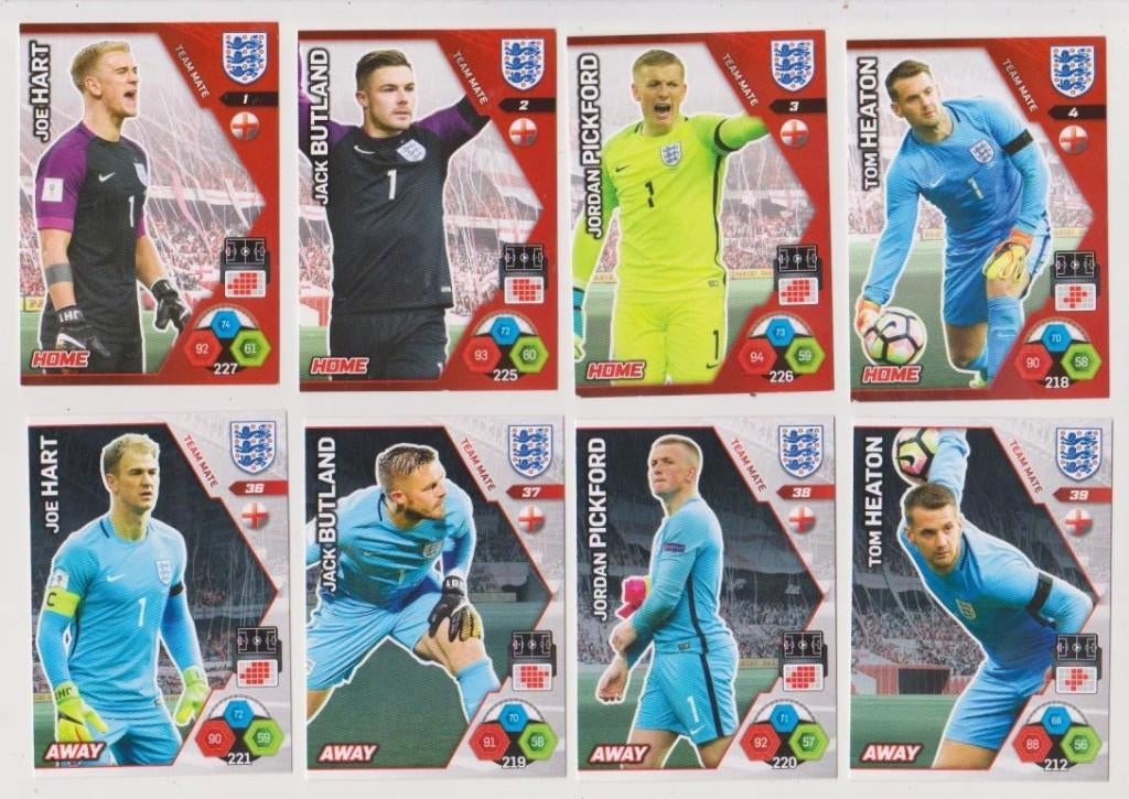 Panini krt England 2018, Verzenden, Zo goed als nieuw, Buitenlandse clubs, Poster, Plaatje of Sticker
