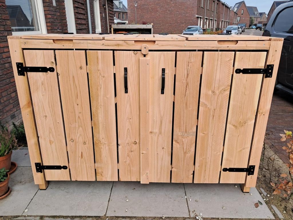 Kliko ombouw container ombouw douglas hout *GRATIS MONTAGE*, Ophalen of Verzenden, Nieuw